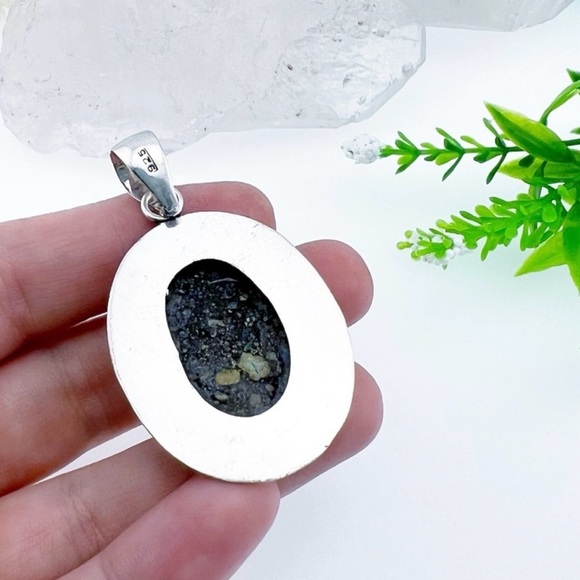 ⚡️LOT⚡️ Solid 925 Pendants Chrysocolla Wild Horse Agate Gemstone Necklace Chain - Picture 7 of 11